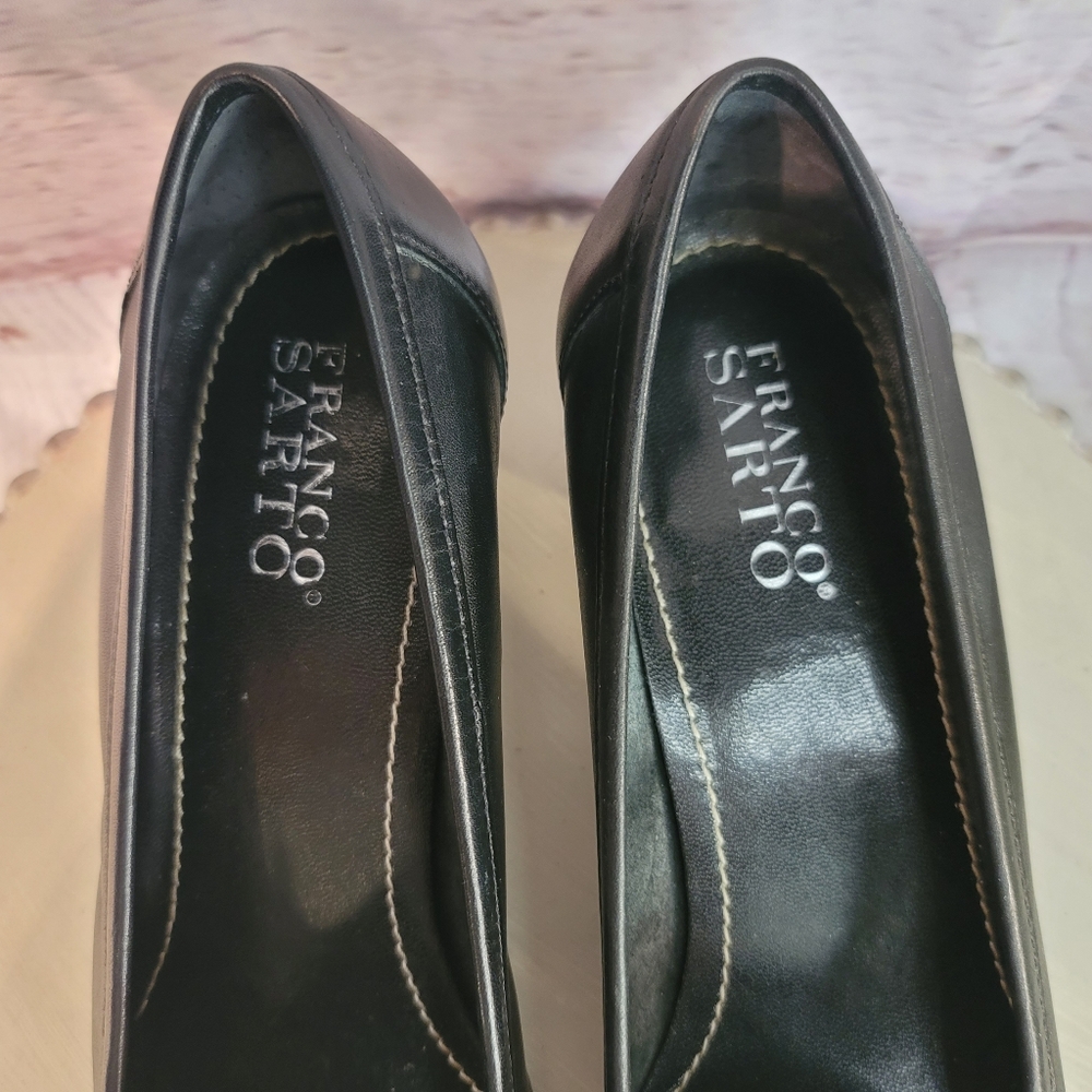 Franco Sarto Black Women's Loafers Size 8.5 - Picture 7 of 14